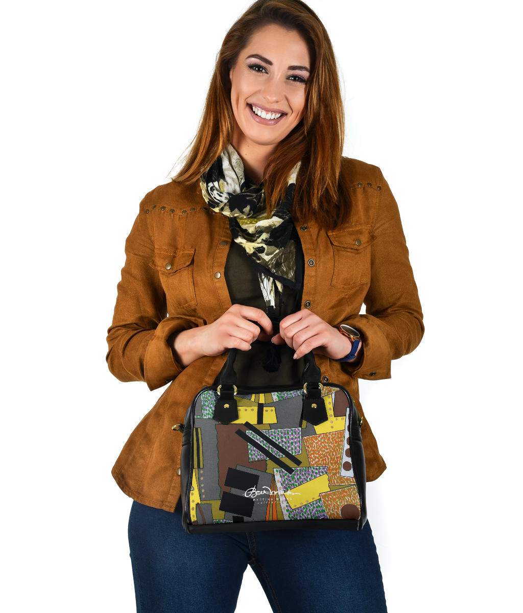 Graphic Tango Hand Bag w Shoulder Strap