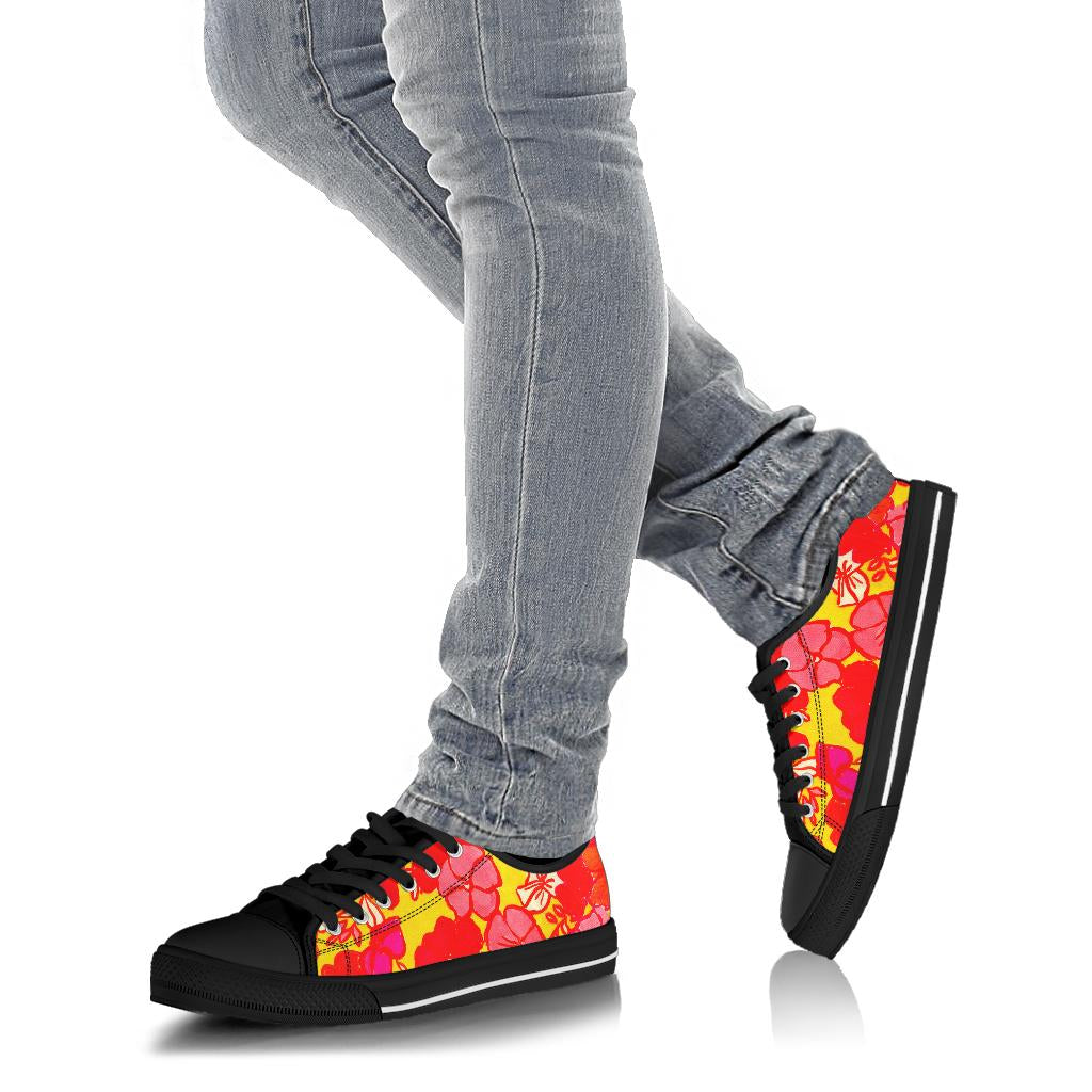 Sixties Floral Low Top Sneakers