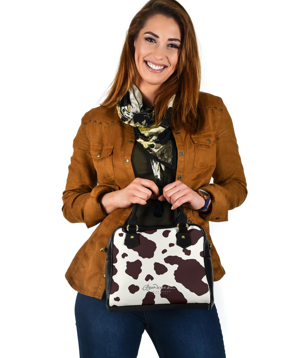 BW Pony Skin Hand Bag w Shoulder Strap