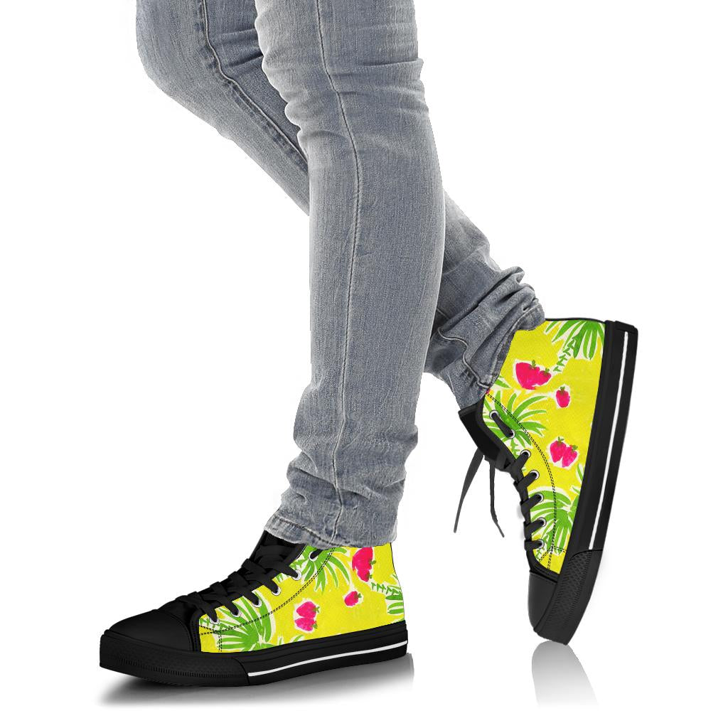 Strawberry Tropic High Top Sneakers