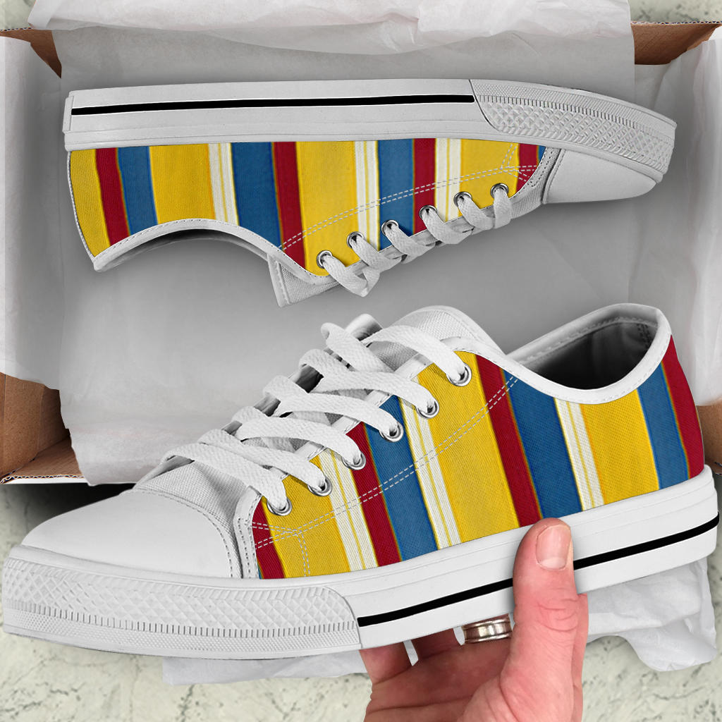 Riviera Stripe Low Top Sneakers