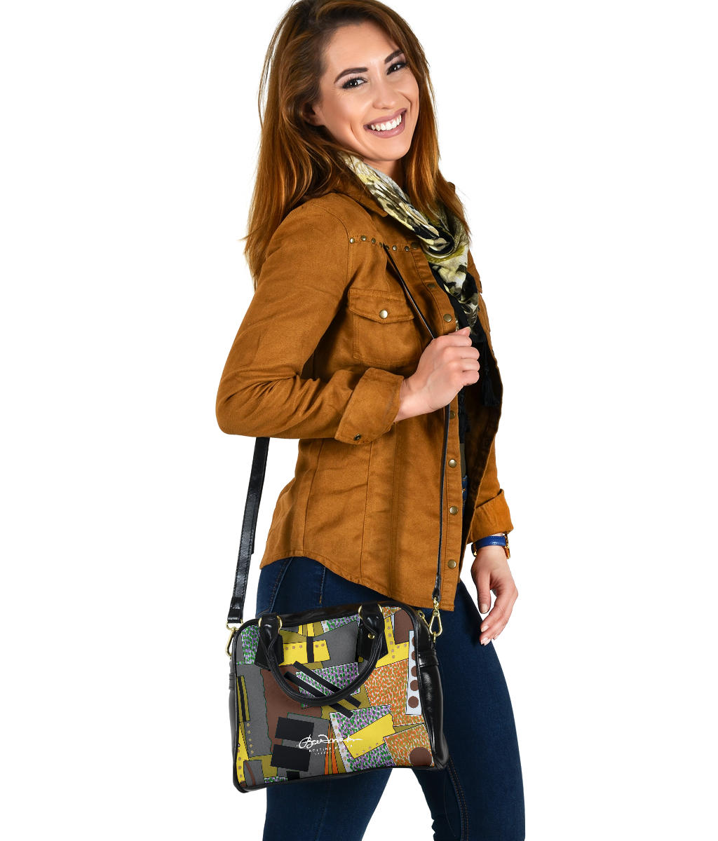Graphic Tango Hand Bag w Shoulder Strap