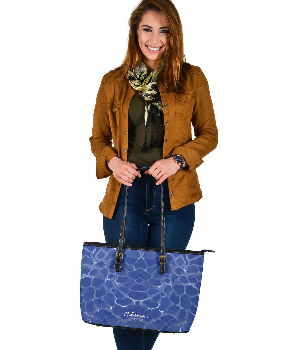 Blue Pool Large Tote Bag