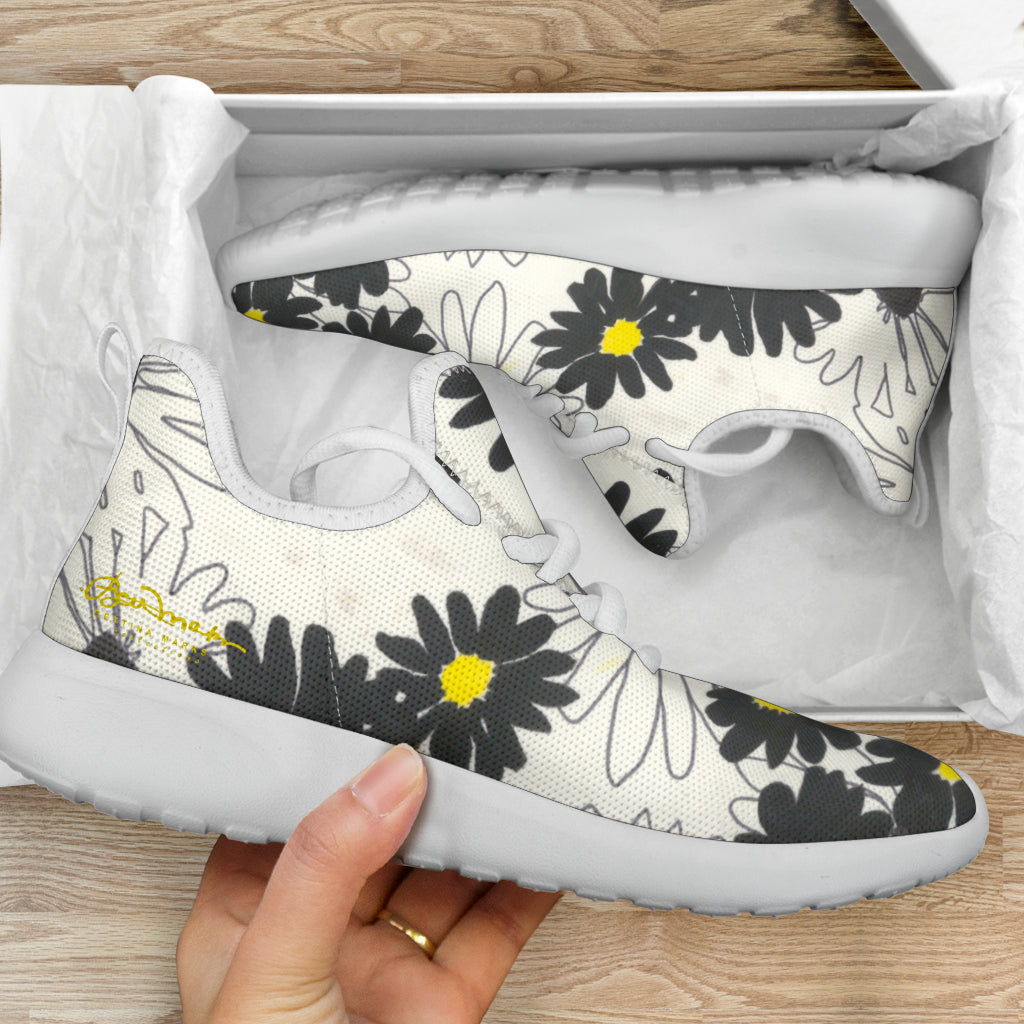 Daisy Mesh Knit Sneakers