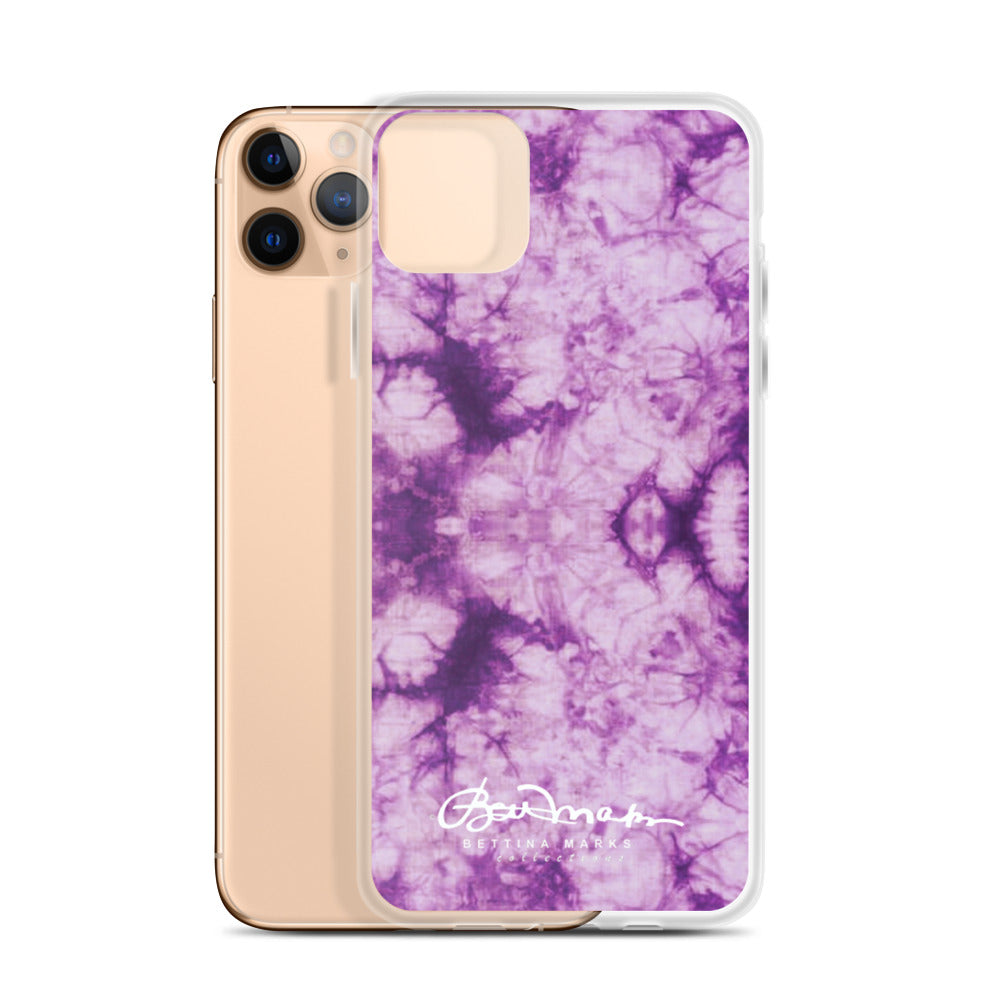 Purple Tie Dye iPhone Case (select model)