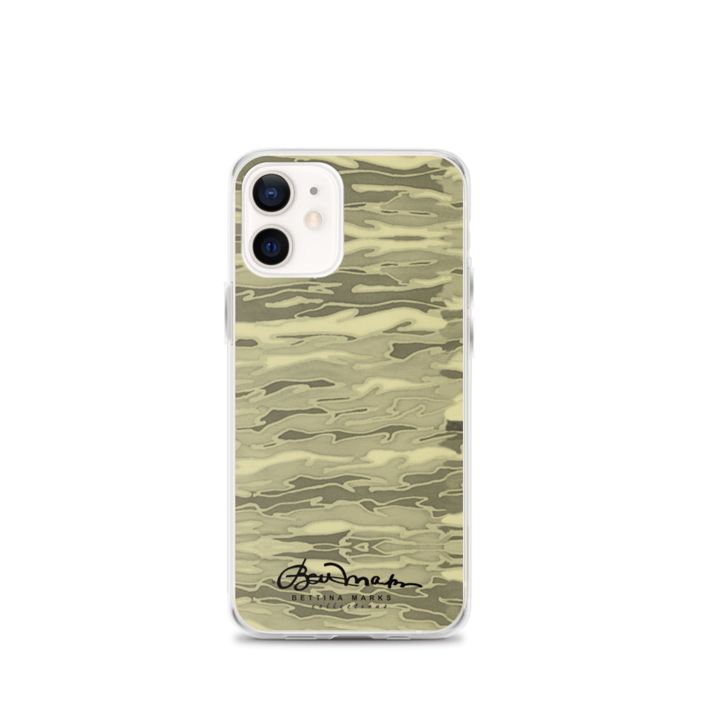 Khaki Lava Camouflage iPhone Case (select model)