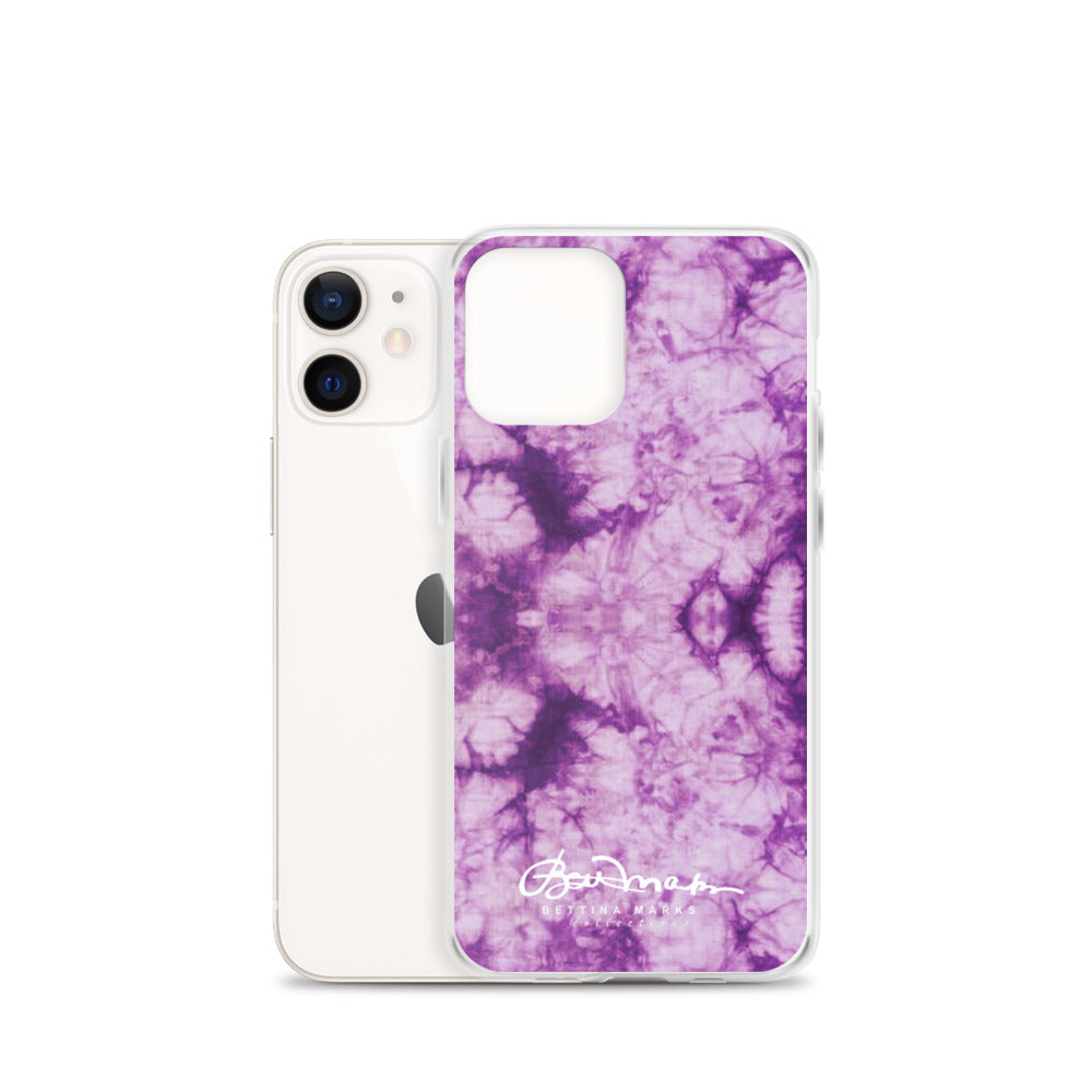 Purple Tie Dye iPhone Case (select model)