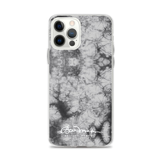 Grey Tie Dye iPhone Case (select model)