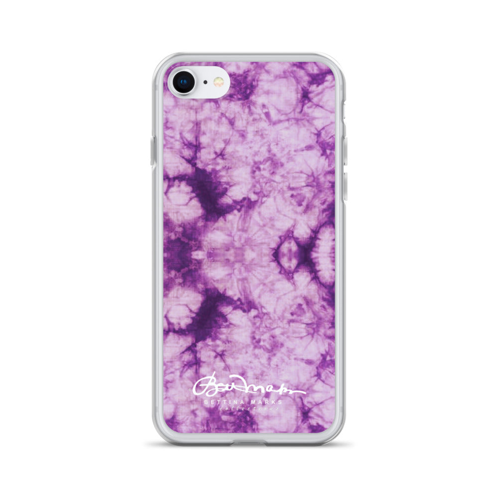 Purple Tie Dye iPhone Case (select model)