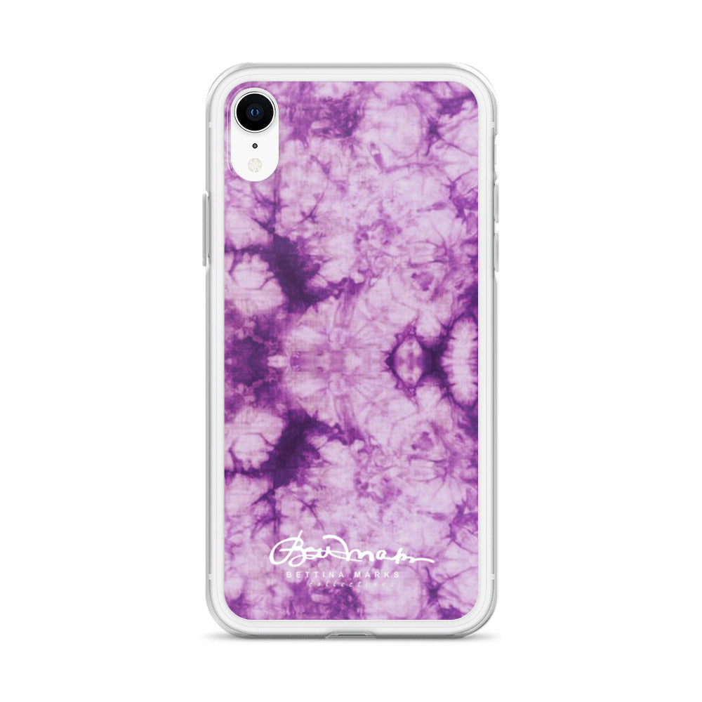 Purple Tie Dye iPhone Case (select model)