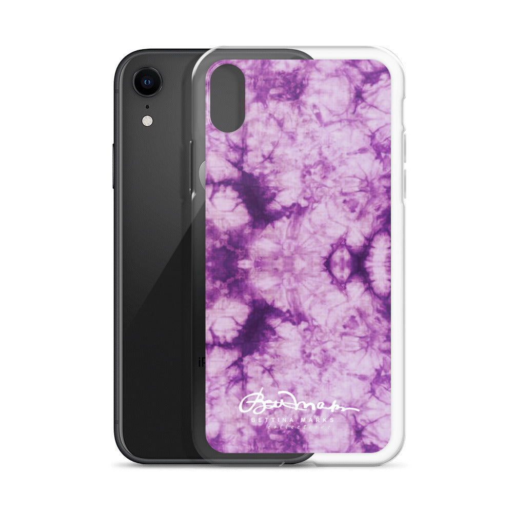 Purple Tie Dye iPhone Case (select model)