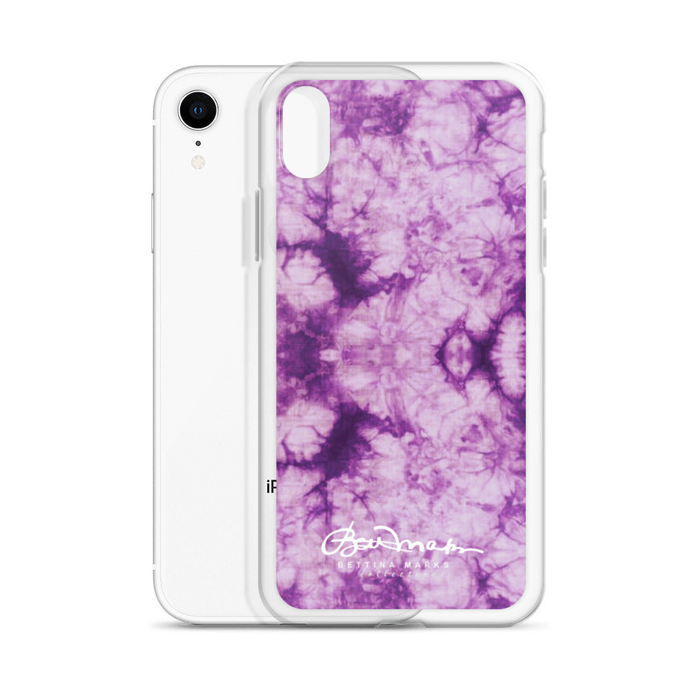 Purple Tie Dye iPhone Case (select model)