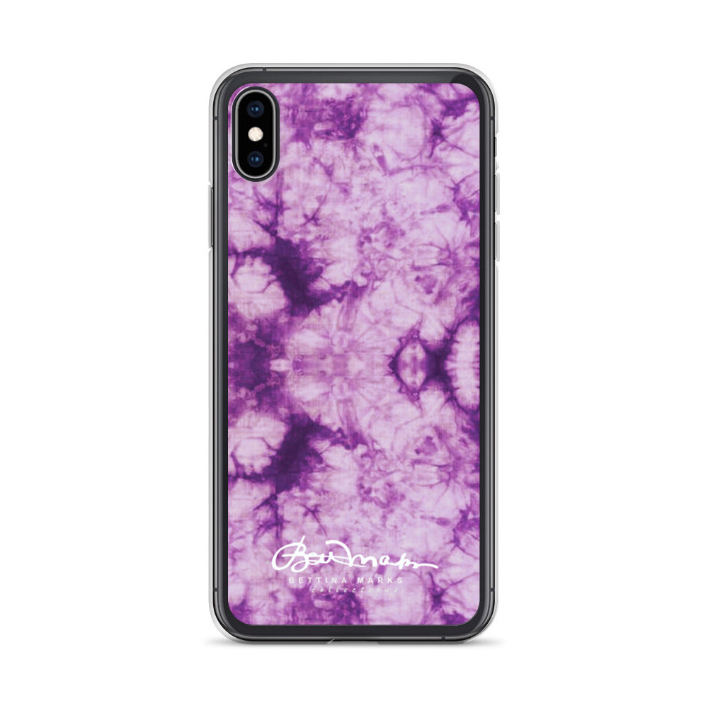 Purple Tie Dye iPhone Case (select model)