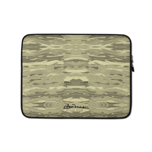 Khaki Lava Camouflage  Laptop Sleeve