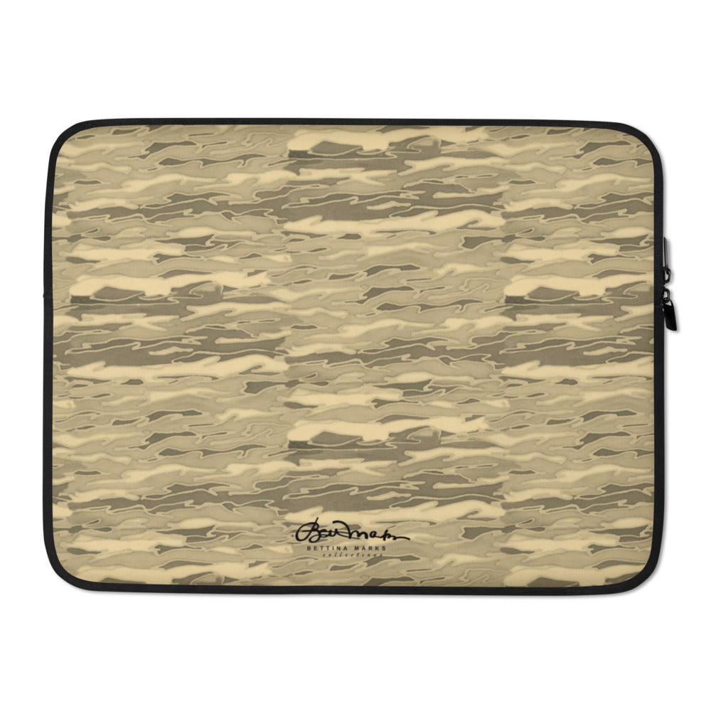 Sand Lava Camouflage Laptop Sleeve