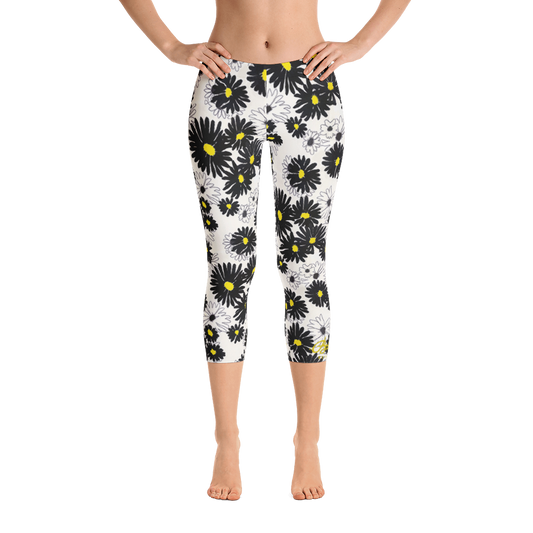 Daisy Capri Leggings Front