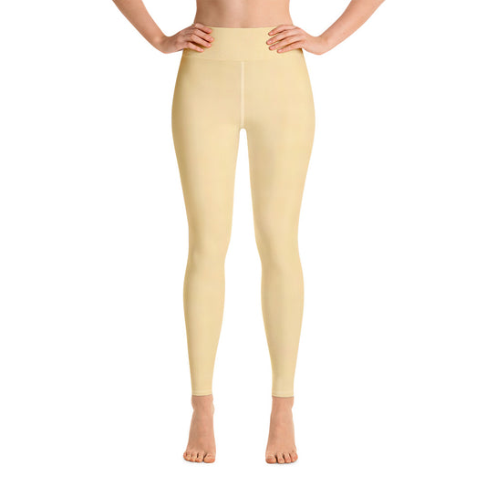 Solar Plexus Yellow Yoga Leggings
