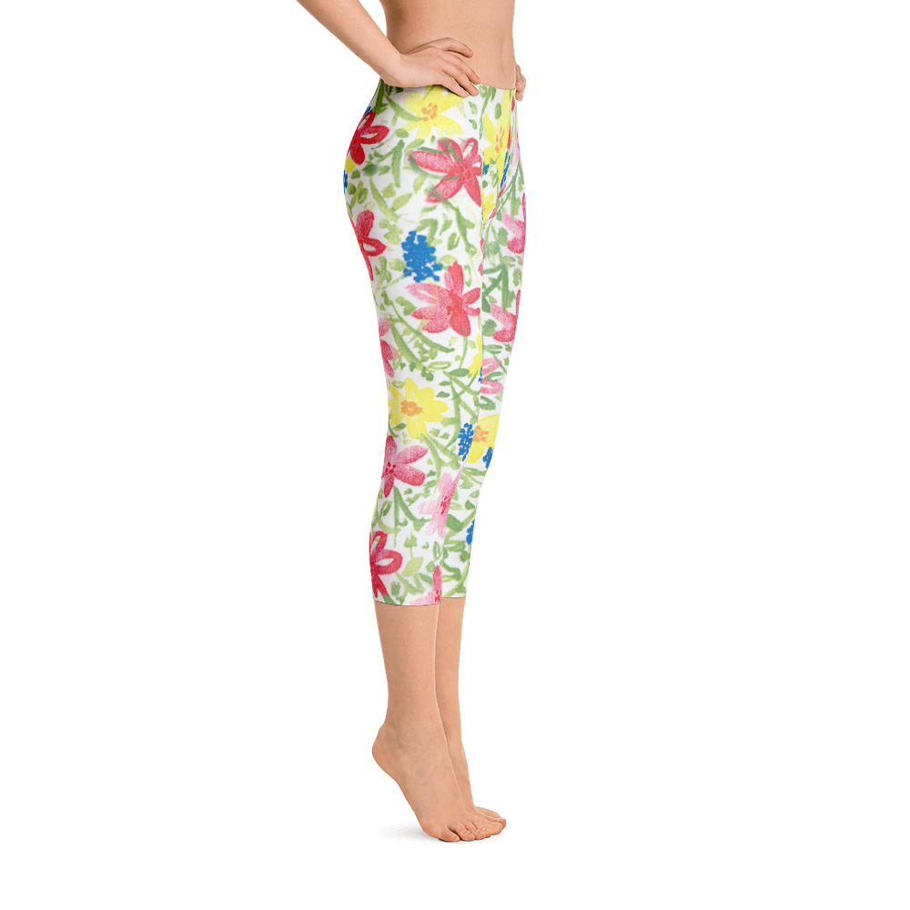 Wildflower Capri Leggings Right