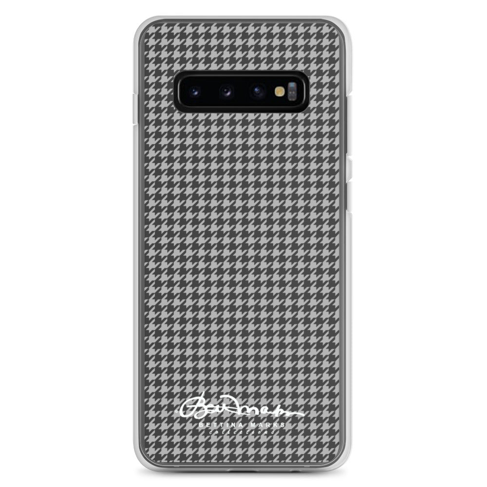 B&W Houndstooth Samsung Case