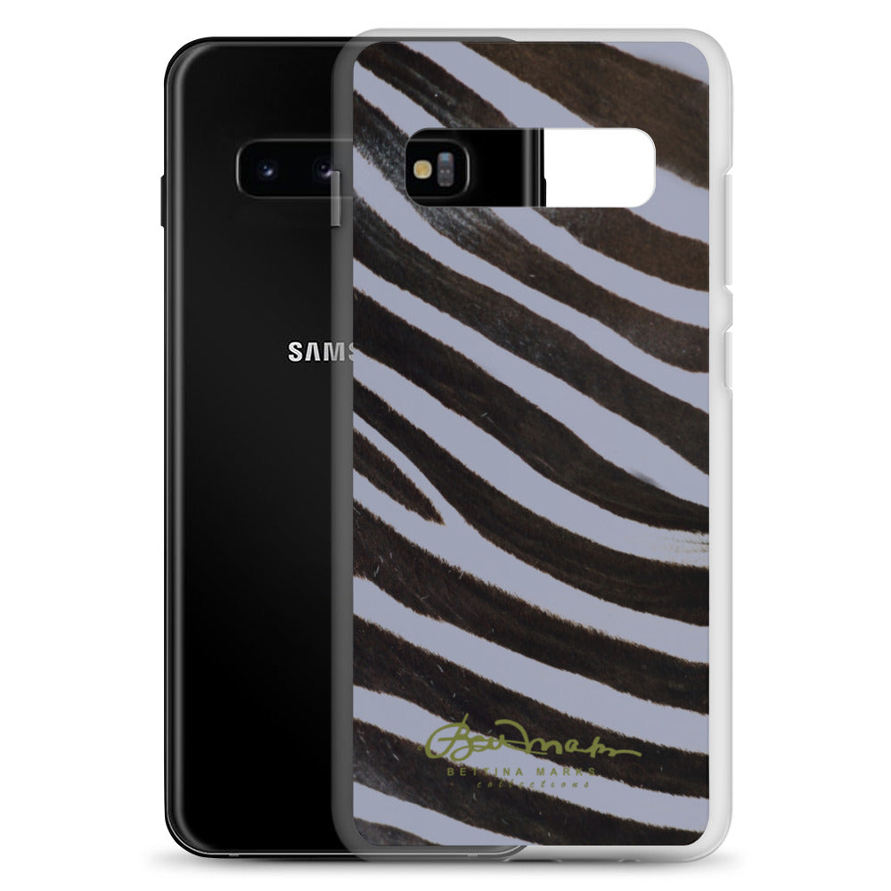 Grey Zebra Samsung Case (select model)