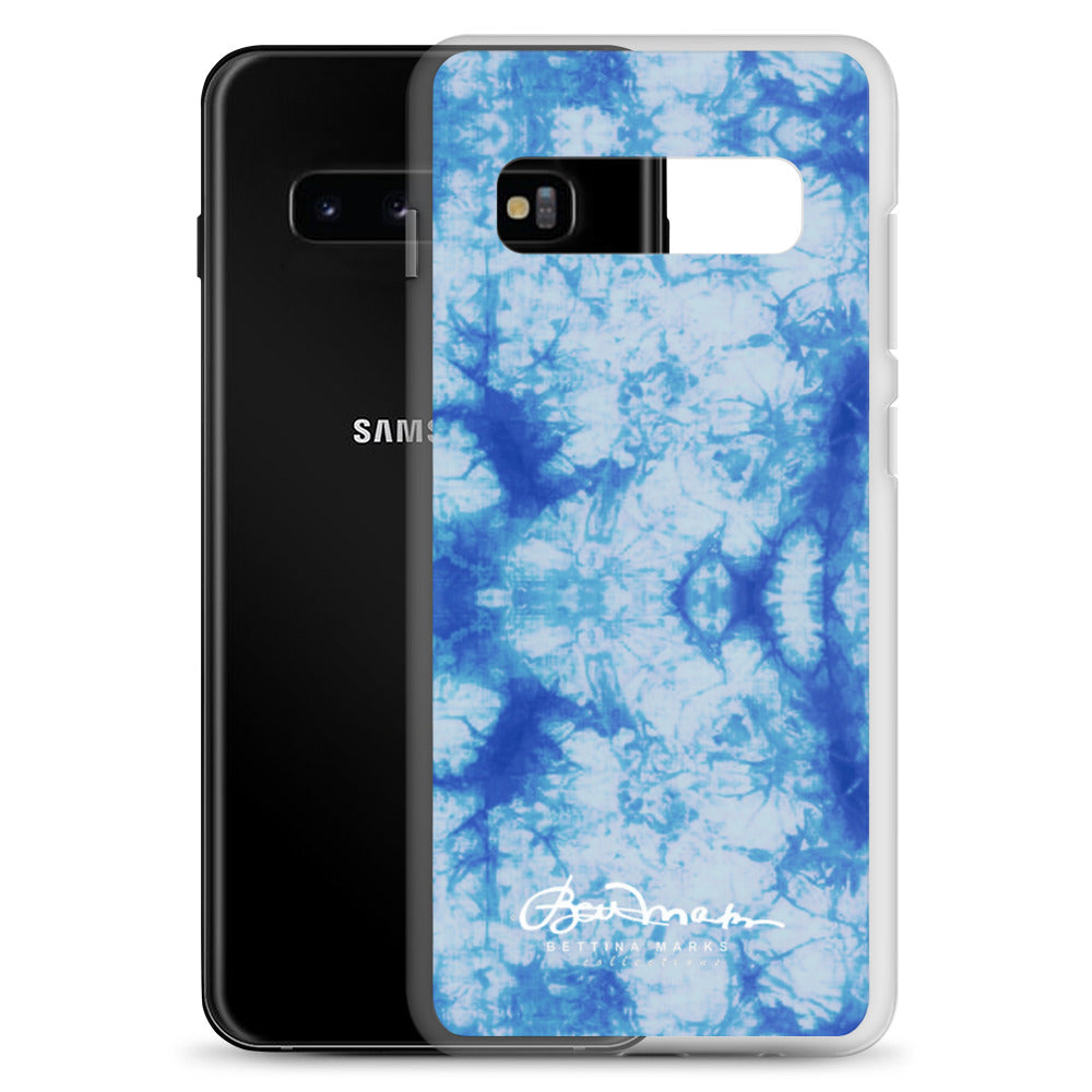 Blue Tie Dye Samsung Case (select model)