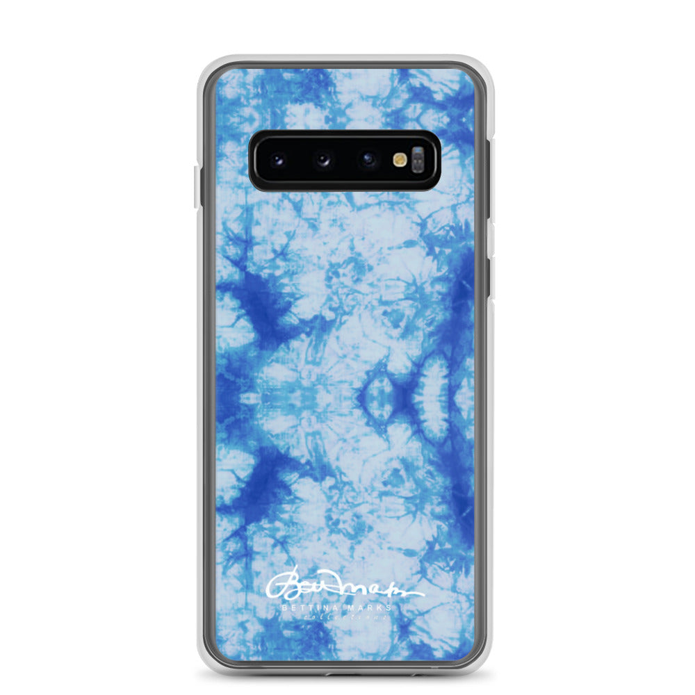 Blue Tie Dye Samsung Case (select model)