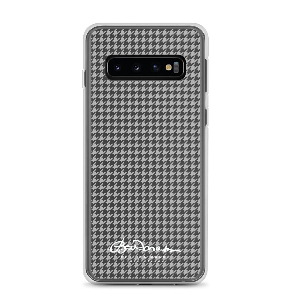 B&W Houndstooth Samsung Case