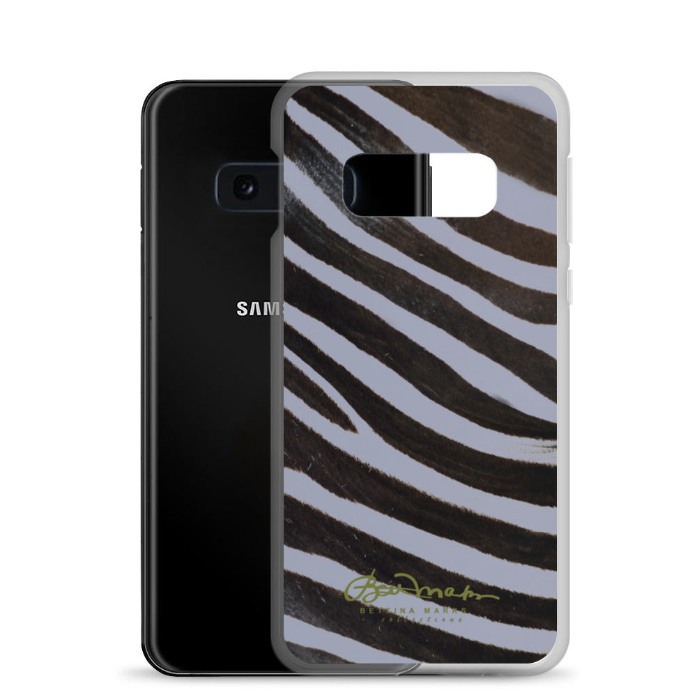 Grey Zebra Samsung Case (select model)