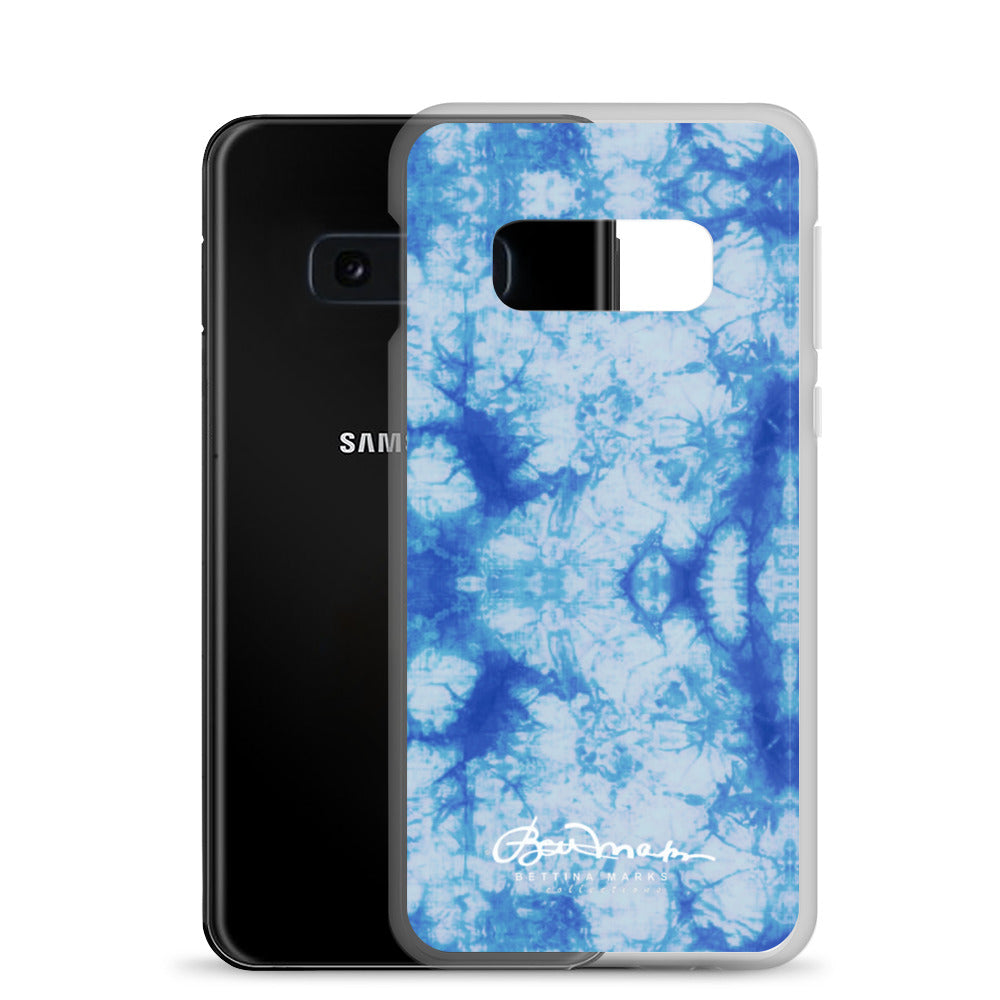 Blue Tie Dye Samsung Case (select model)