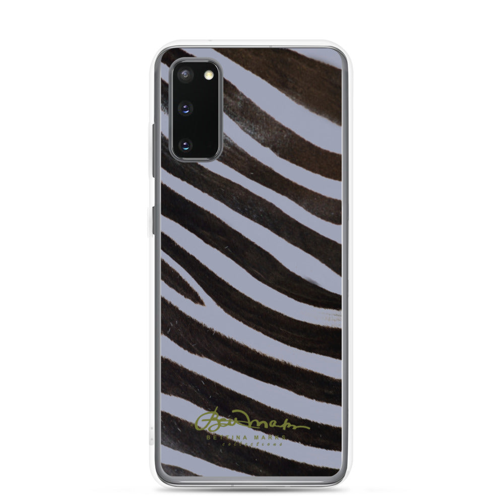 Grey Zebra Samsung Case (select model)