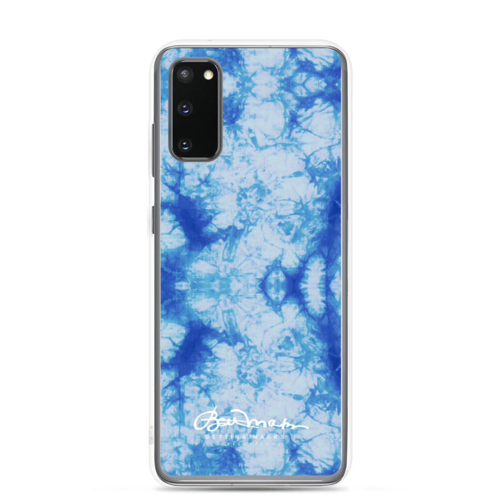 Blue Tie Dye Samsung Case (select model)