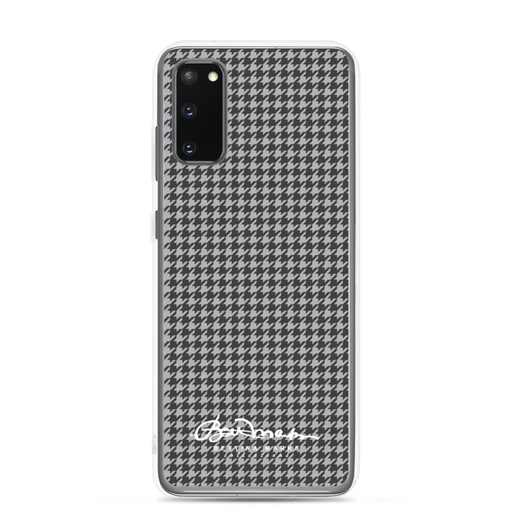 B&W Houndstooth Samsung Case