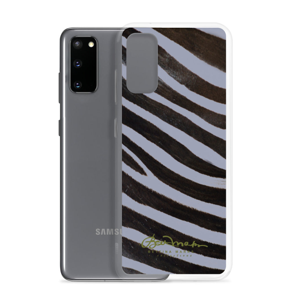 Grey Zebra Samsung Case (select model)