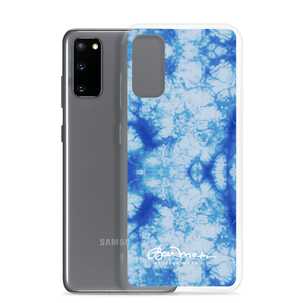 Blue Tie Dye Samsung Case (select model)