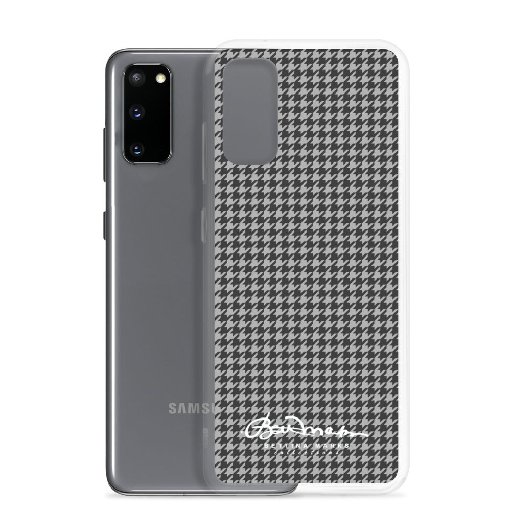 B&W Houndstooth Samsung Case