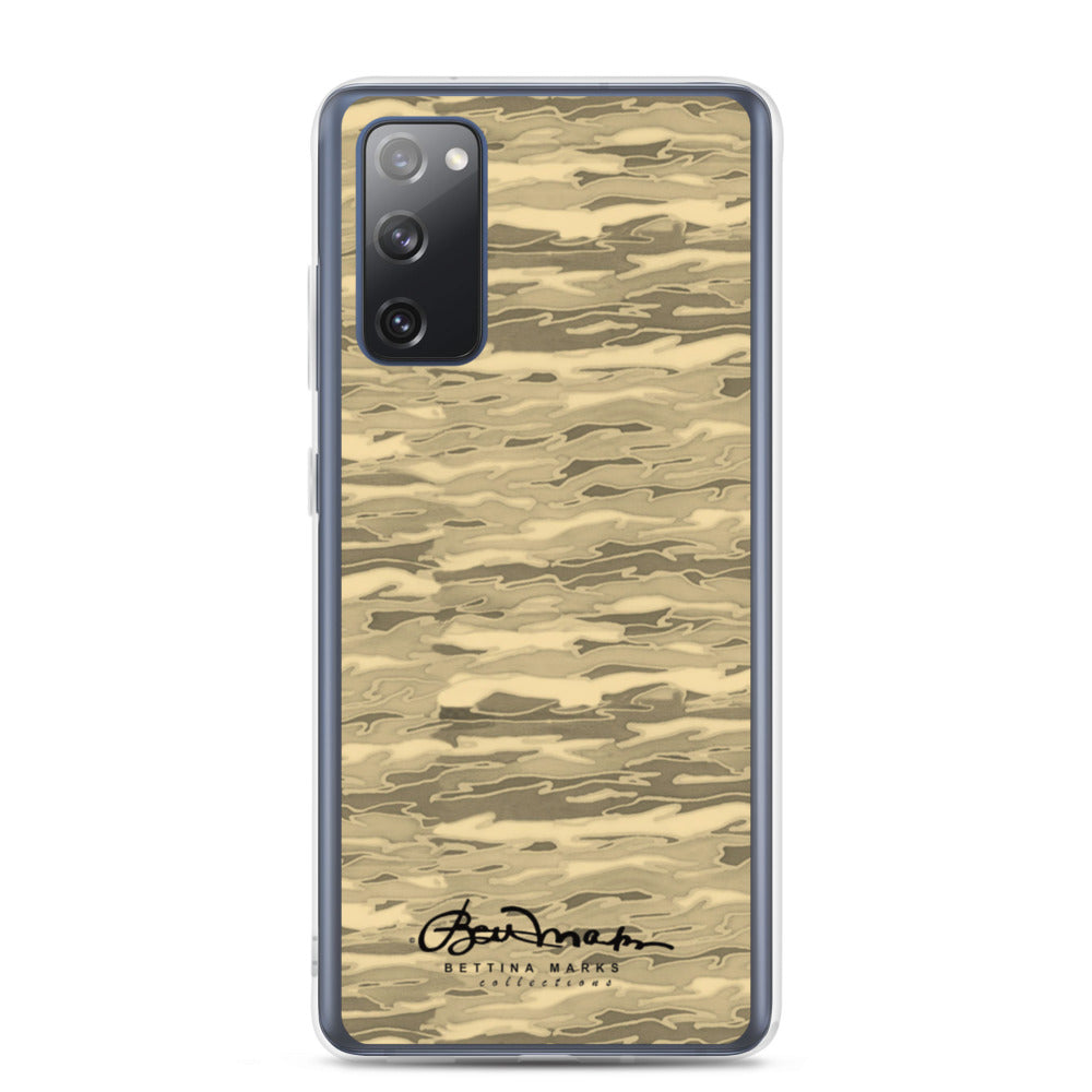 Sand Lava Camouflage Samsung Case (select model)