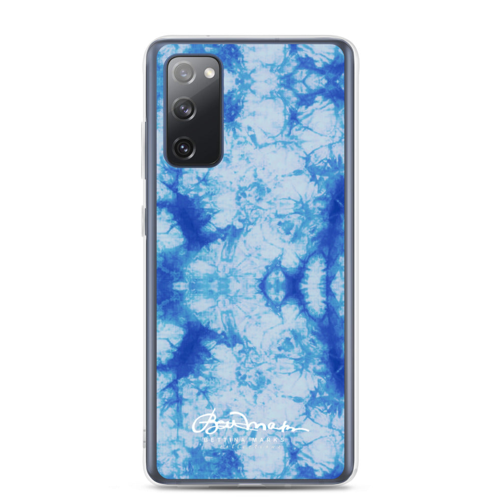 Blue Tie Dye Samsung Case (select model)