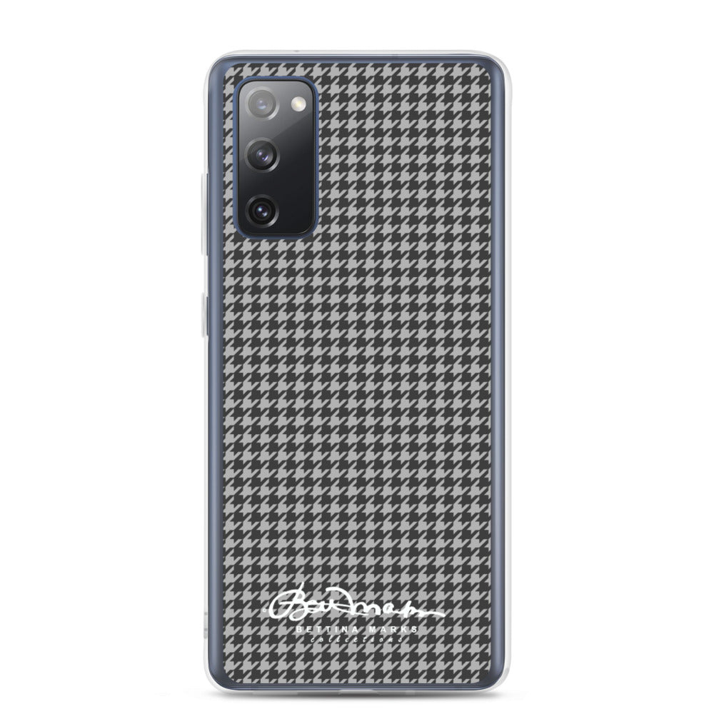 B&W Houndstooth Samsung Case