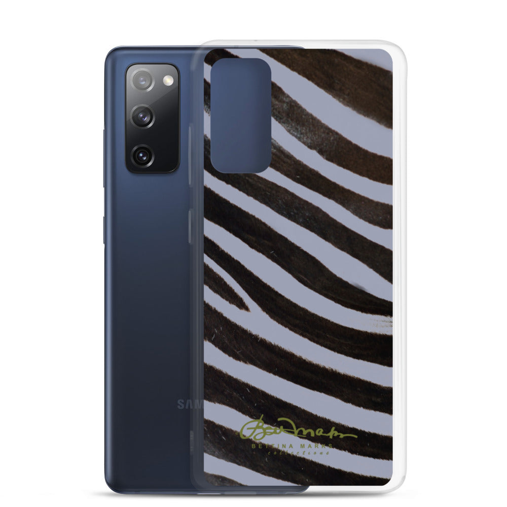 Grey Zebra Samsung Case (select model)