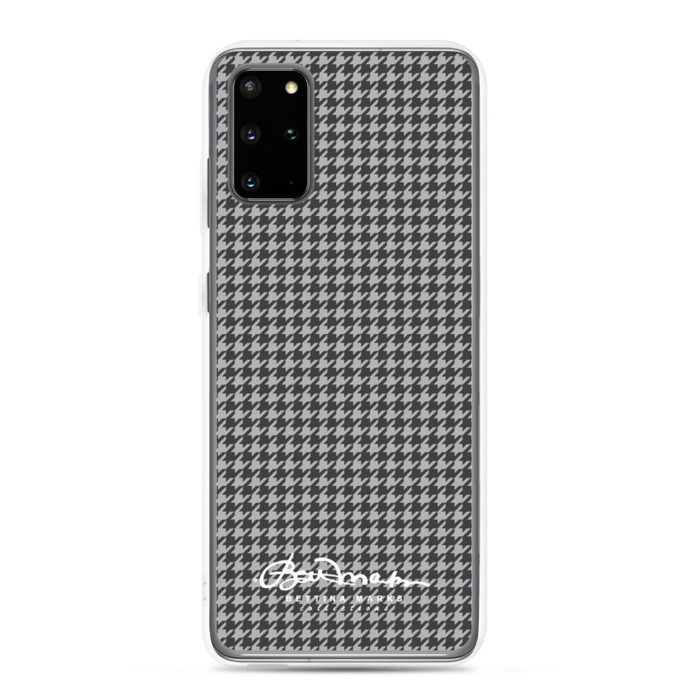 B&W Houndstooth Samsung Case