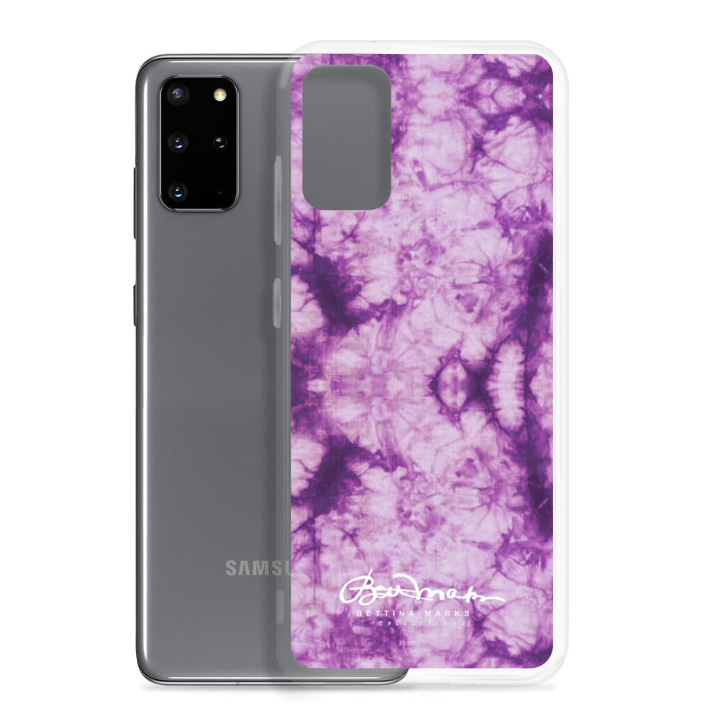 Purple Tie Dye Samsung Case (select model)