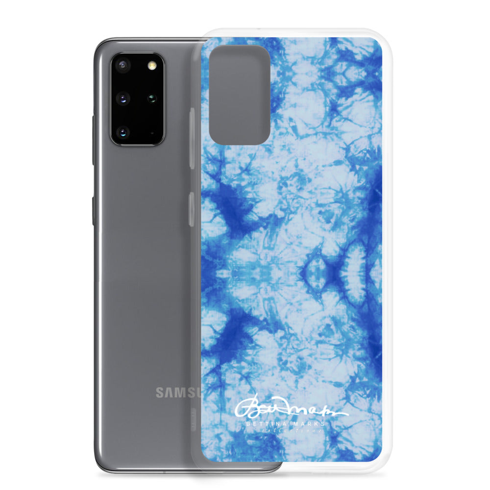 Blue Tie Dye Samsung Case (select model)