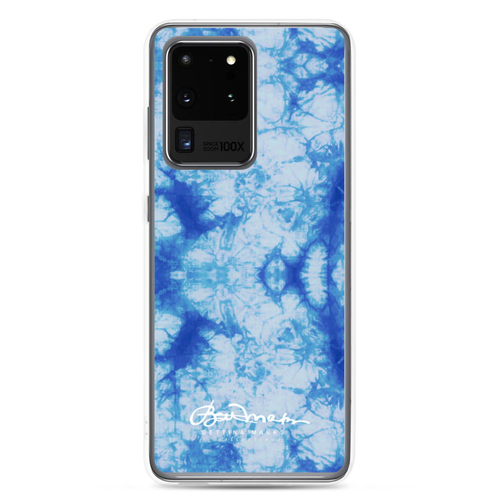 Blue Tie Dye Samsung Case (select model)