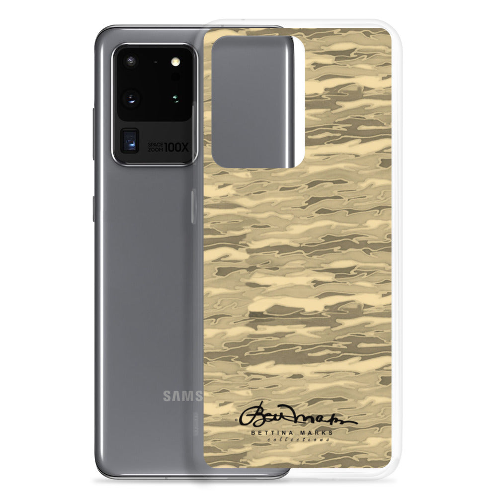 Sand Lava Camouflage Samsung Case (select model)