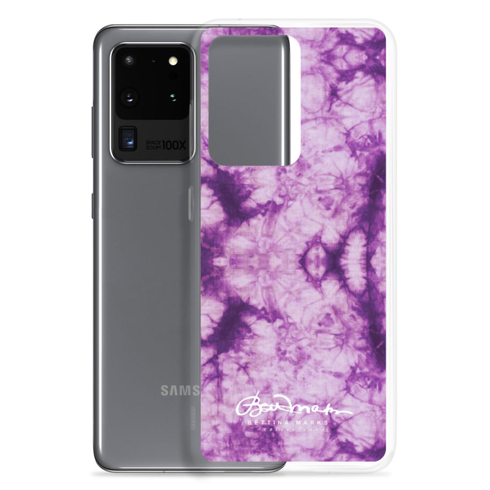 Purple Tie Dye Samsung Case (select model)