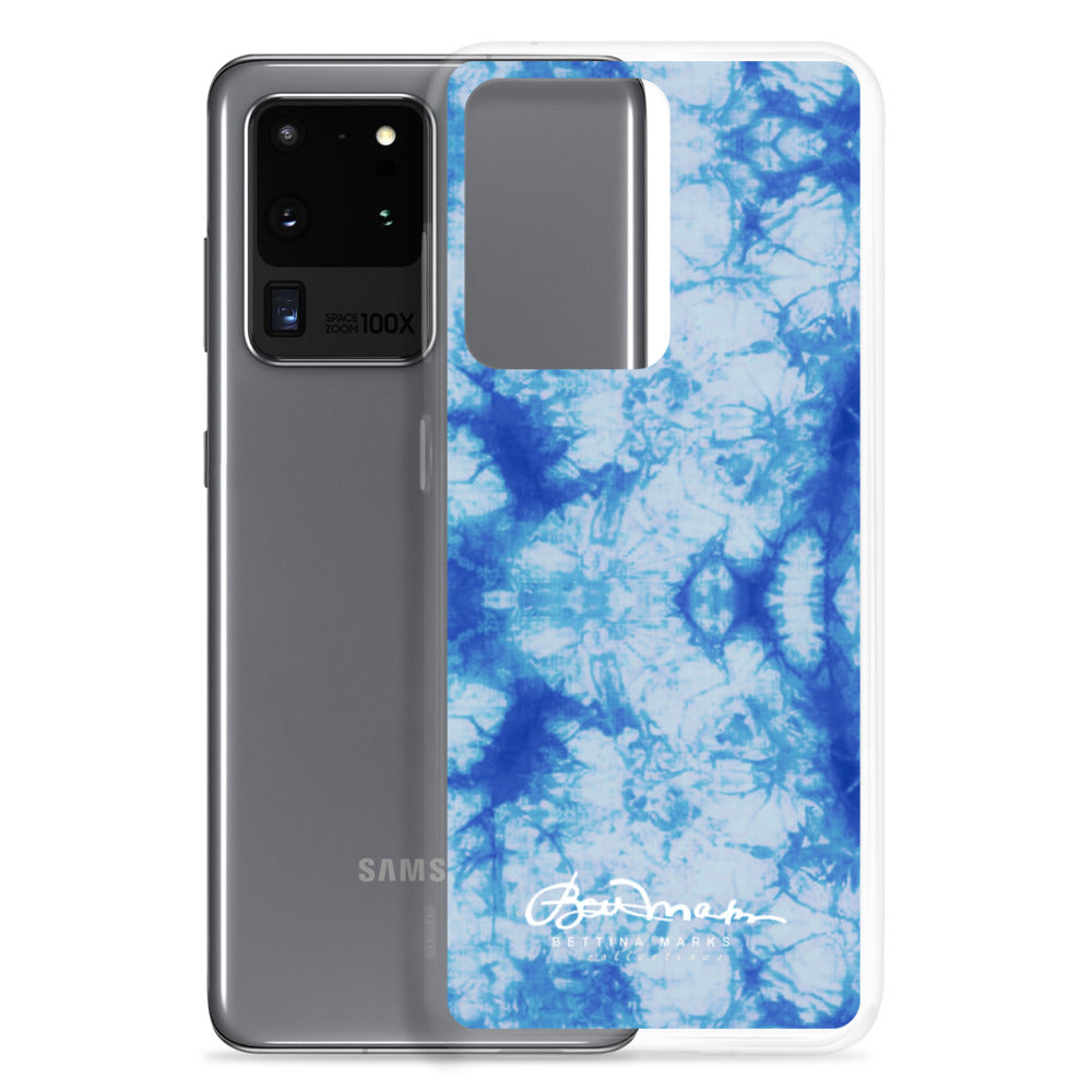 Blue Tie Dye Samsung Case (select model)