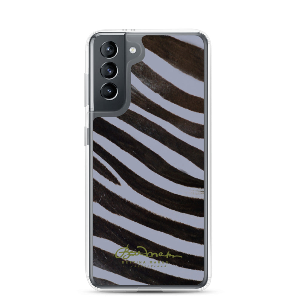 Grey Zebra Samsung Case (select model)