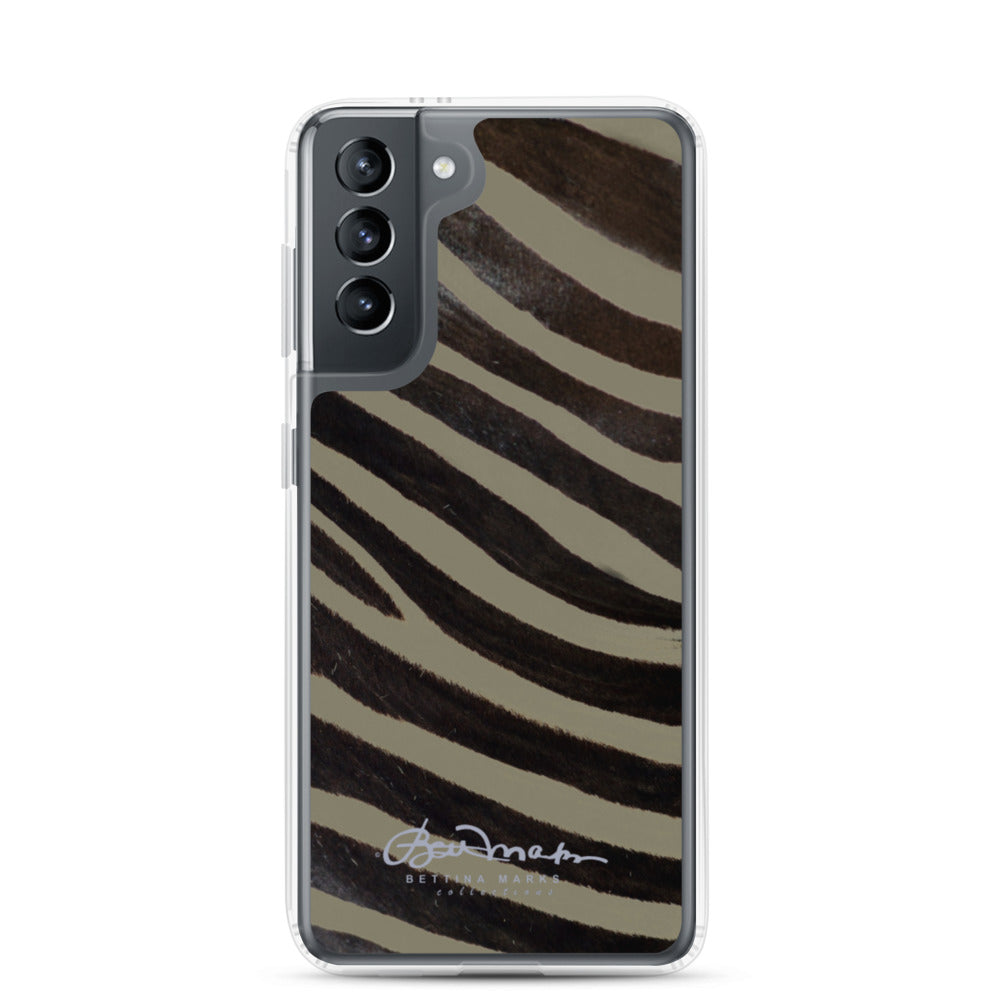 Khaki Zebra Samsung Case (select model)