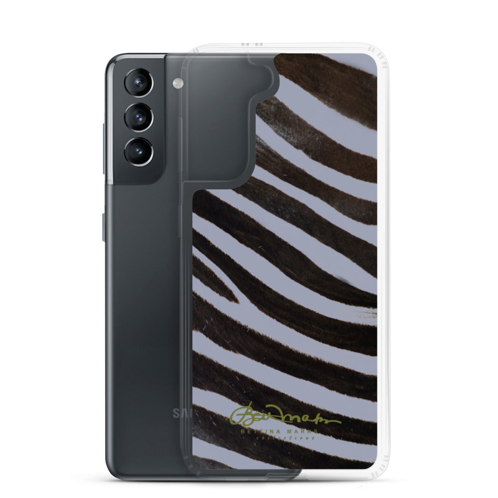 Grey Zebra Samsung Case (select model)