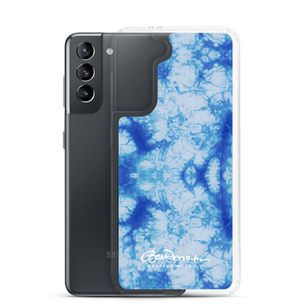 Blue Tie Dye Samsung Case (select model)